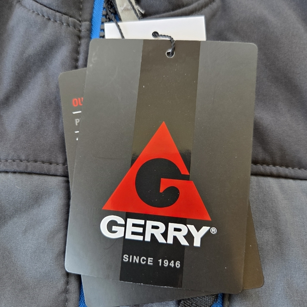 NWT GERRY Boys Falcon Softshell Jacket Gray Iron Blue XXS (2/3) - Picture 2 of 13